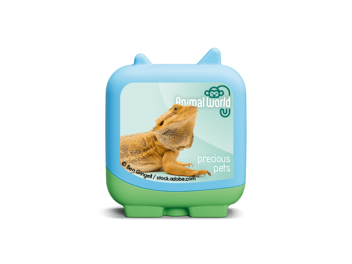 Animal world precious pets audio figurine for the Toniebox, which plays audio content