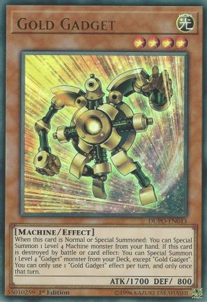 Gold Gadget [DUPO-EN043] Ultra Rare - Yu-Gi-Oh! - Card Brawlers | Quebec | Canada |
