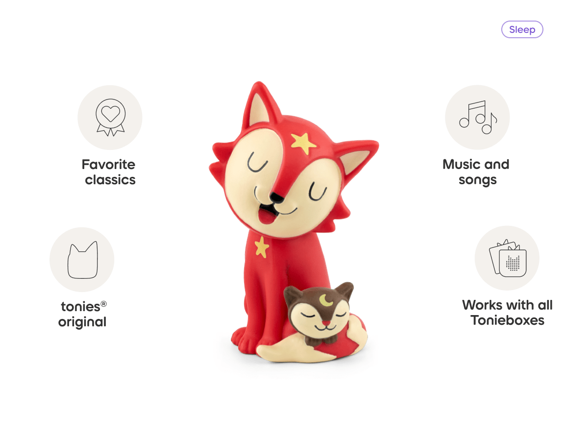 Favourite Children's Songs: Bedtime Songs Tonie audio figurine, inspiring audio journeys and imaginative play