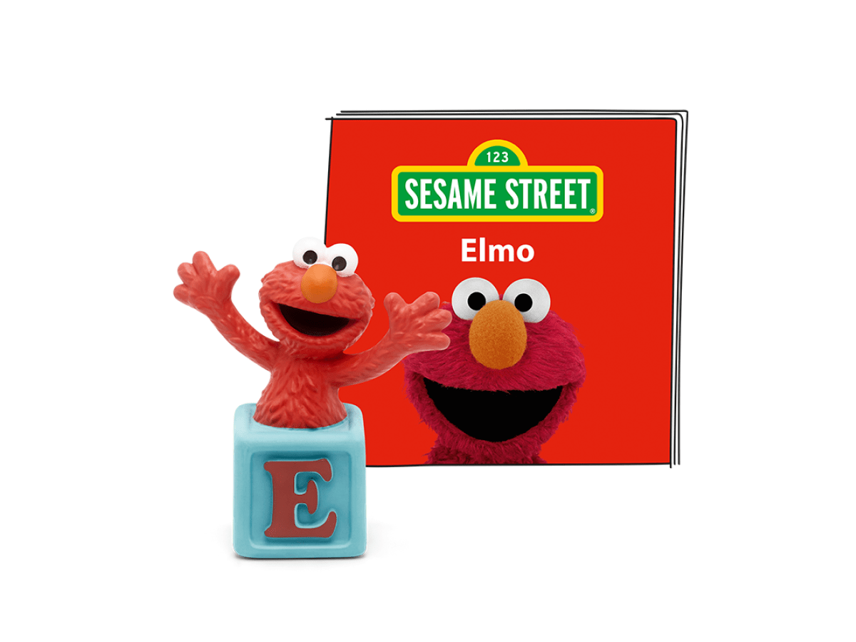 Sesame Street: Elmo Tonie with a branded content card