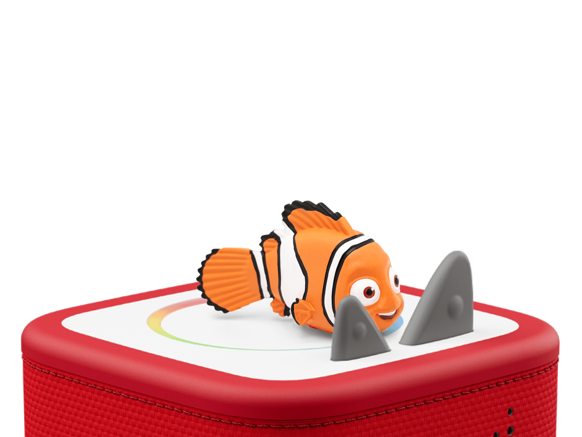 Disney & Pixar Finding Nemo Tonie on a Red Toniebox