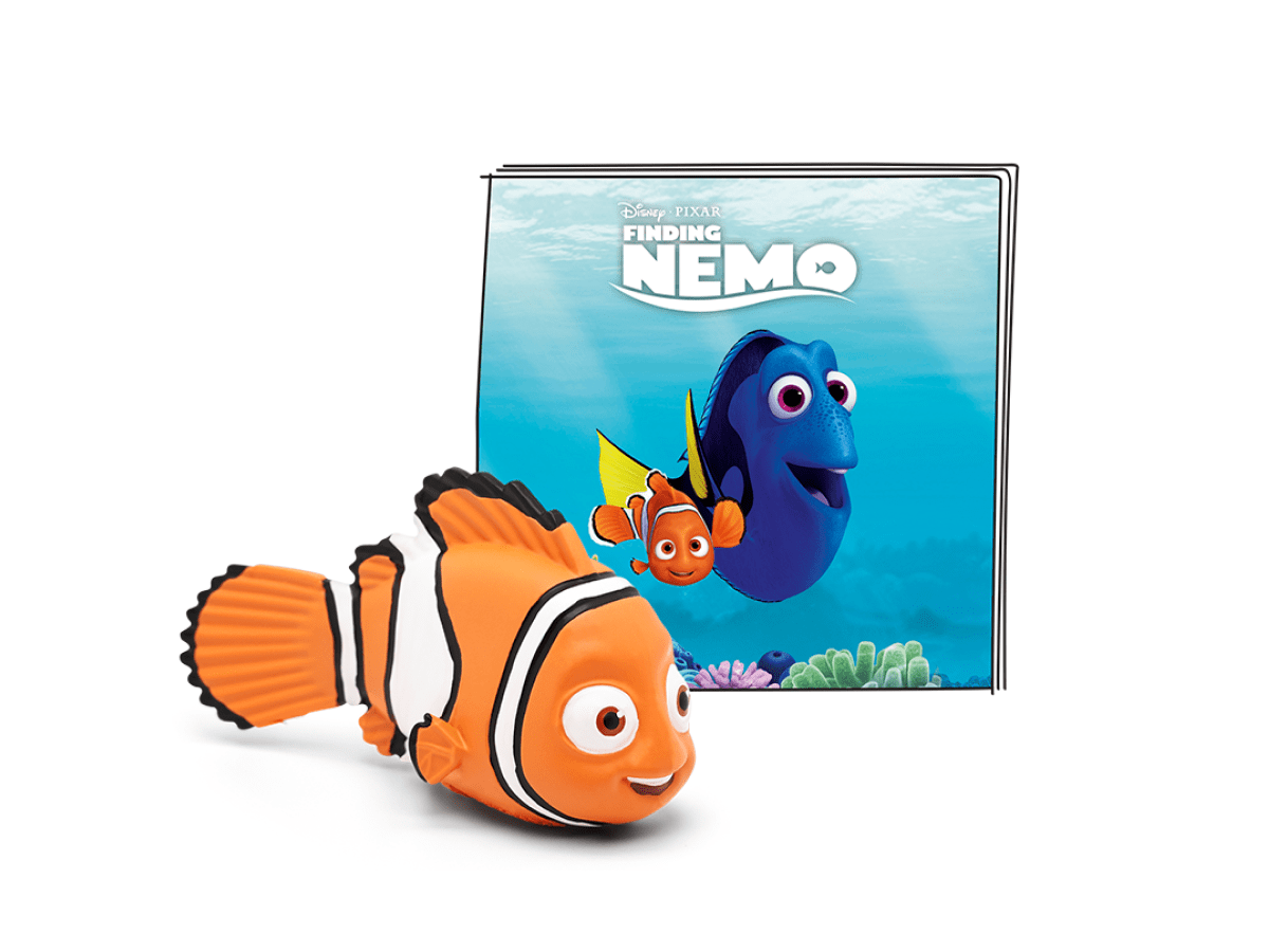 Disney & Pixar Finding Nemo Tonie with a branded content card