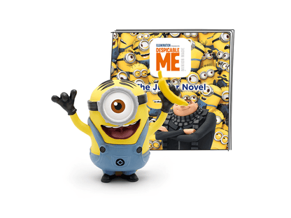 Despicable Me Minion Tonie with a branded content card