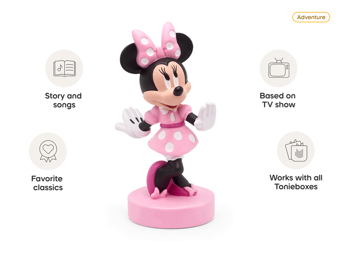 Minnie Mouse audio figurine, inspiring audio journeys and imaginative play
