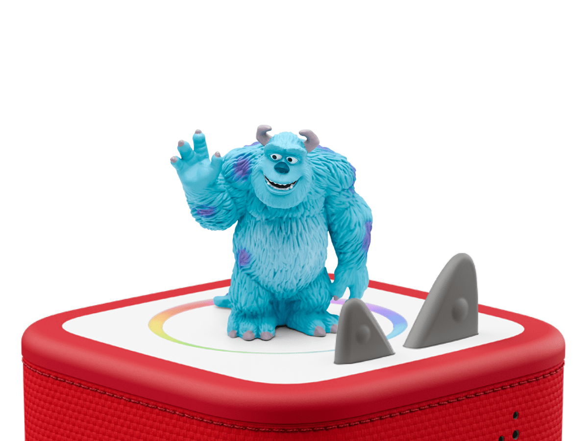 Disney & Pixar Monsters, Inc. Tonie on a Red Toniebox