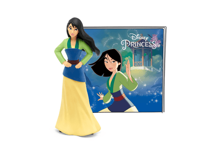 Disney Mulan Tonie with a branded content card