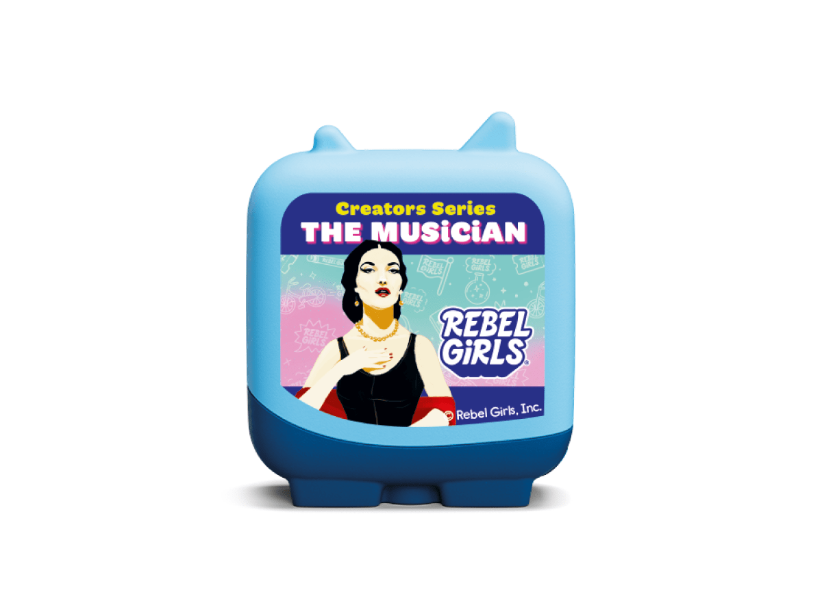 rebel girls clever tonies audio figurine for the Toniebox, which plays audio content